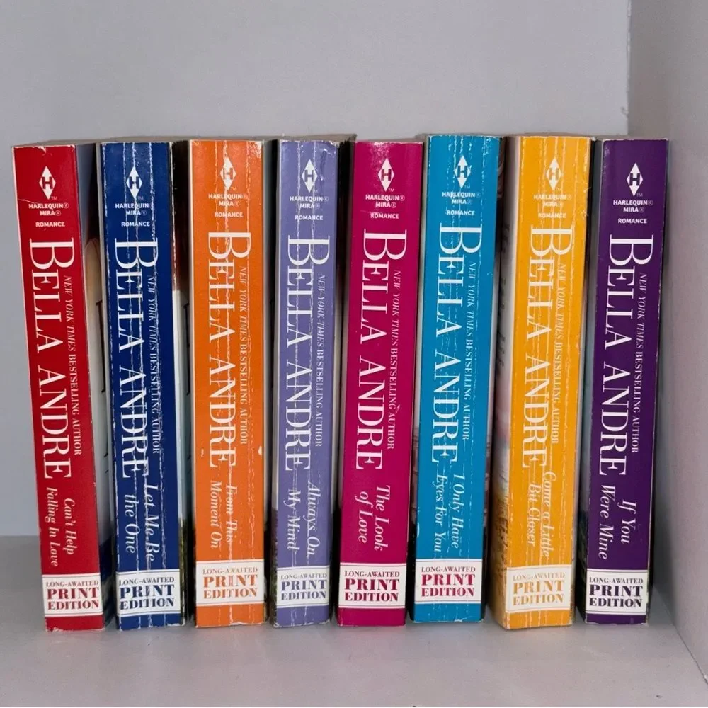 Bella Andre lot of 8 Romance paperback books